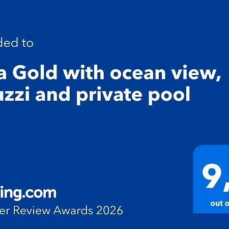 Gold With Ocean View, Jacuzzi And Private Pool Villa Ribamar (Lourinha)