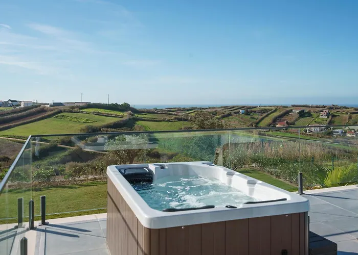 Gold With Ocean View, Jacuzzi And Private Pool Ribamar (Lourinha)